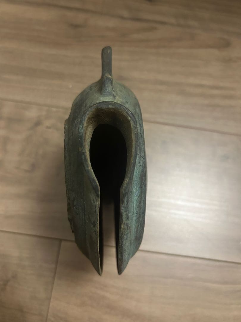 鰐口，江戶時代，古銅製，重約1100克