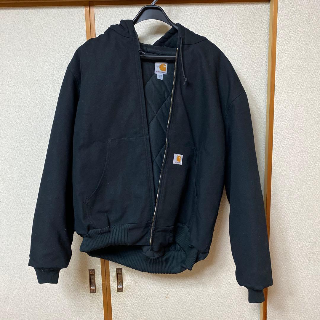 Carhartt フード付きジャケット XL ブラック