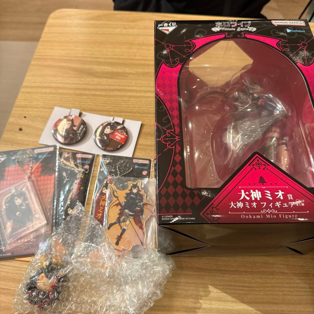 一番くじ ホロライブ 大神ミオ フィギュア　ちょこのっこ
