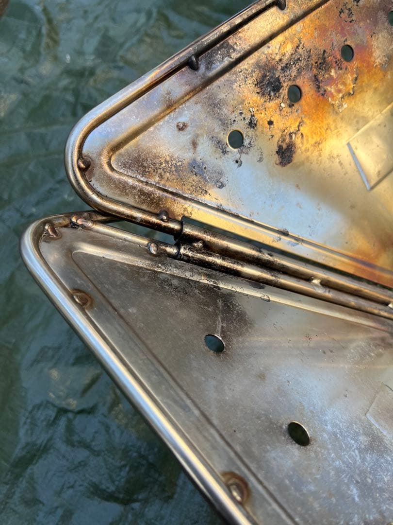 スノーピーク焚火台Lサイズ（旧タイプ・HEAD QUATER）