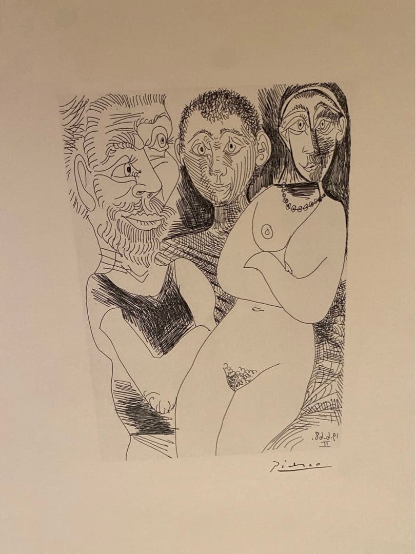 パブロ・ピカソ 20枚セット 額縁 41cm 52cm