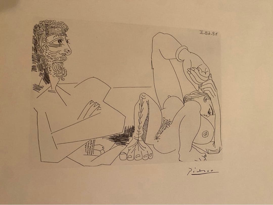 パブロ・ピカソ 20枚セット 額縁 41cm 52cm