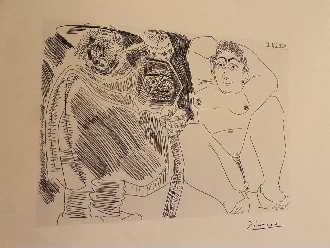 パブロ・ピカソ 20枚セット 額縁 41cm 52cm