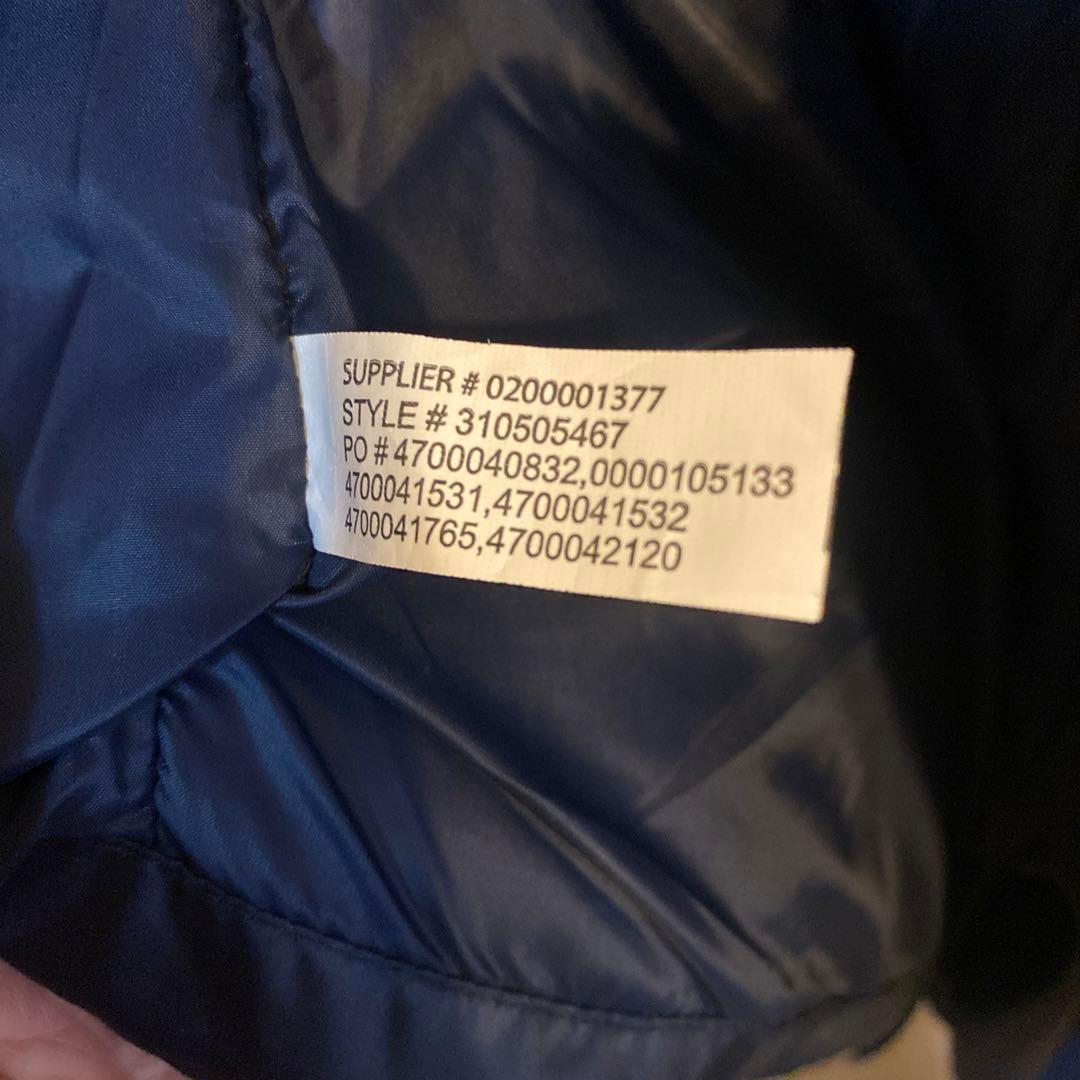 値下げ❣️未使用品❣️ラルフローレンのダウンジャケット24M　ネイビー　男女共用