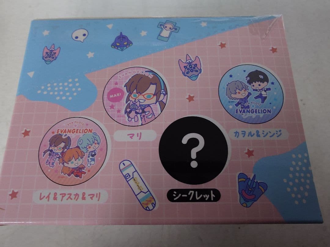 ② 新世紀エヴァンゲリオン トレーディング 缶バッジ　15箱　計240個