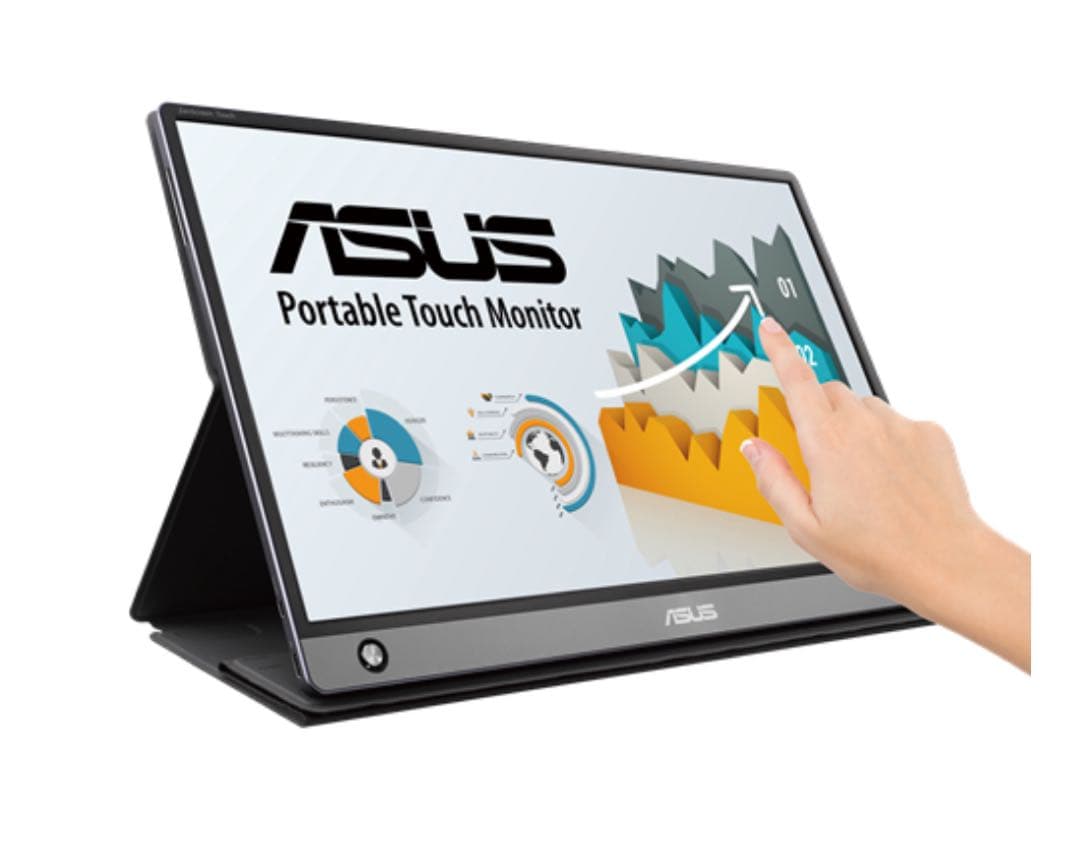 モバイルモニター　タッチ対応15.6型 ASUS MB16AMT