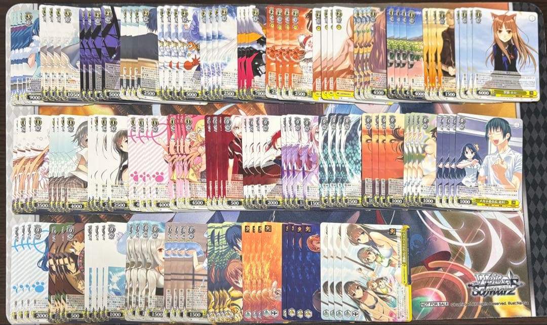 ヴァイスシュヴァルツ 電撃文庫　TD込み　RR以下４コン