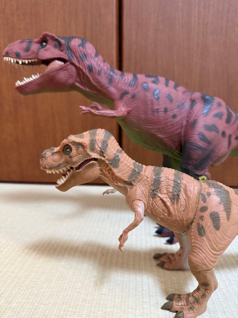 【超希少】93年当時物ティラノサウルス フィギュア 2体セット