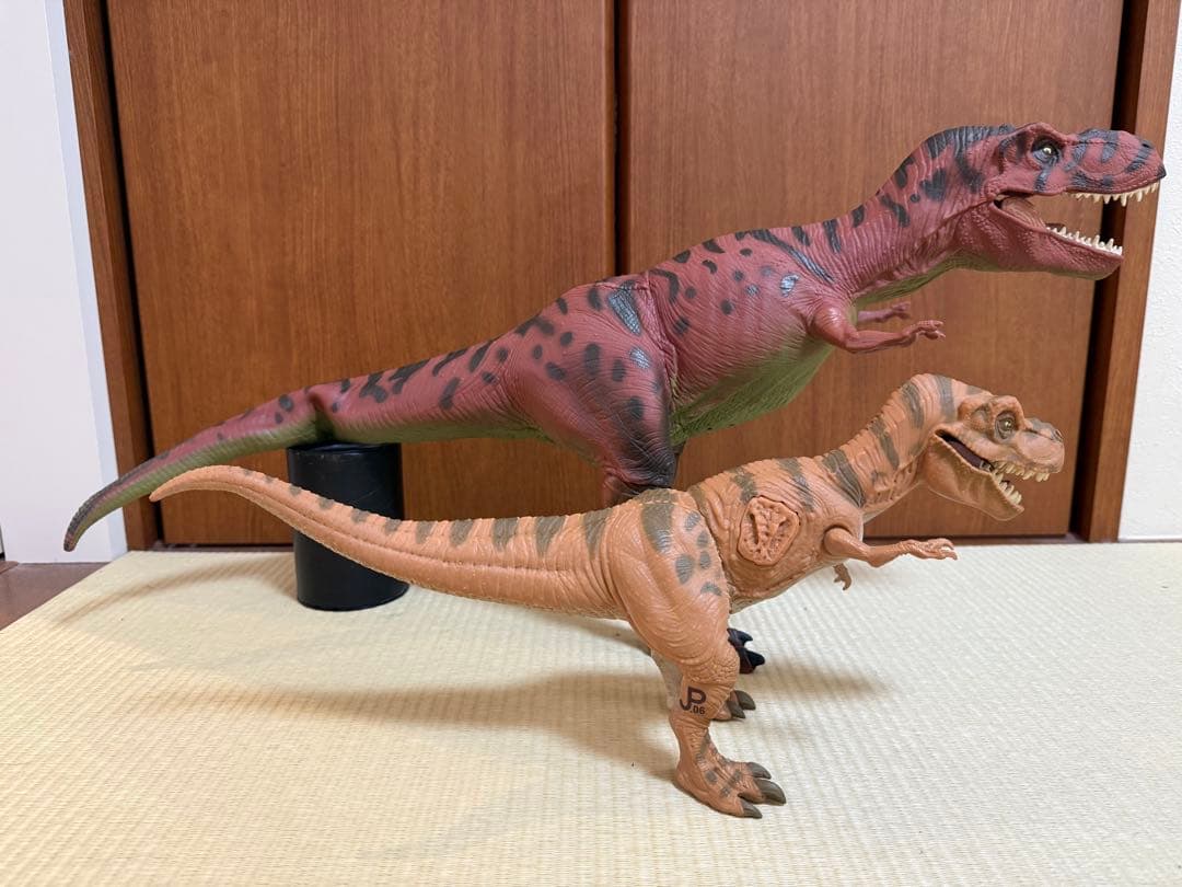 【超希少】93年当時物ティラノサウルス フィギュア 2体セット