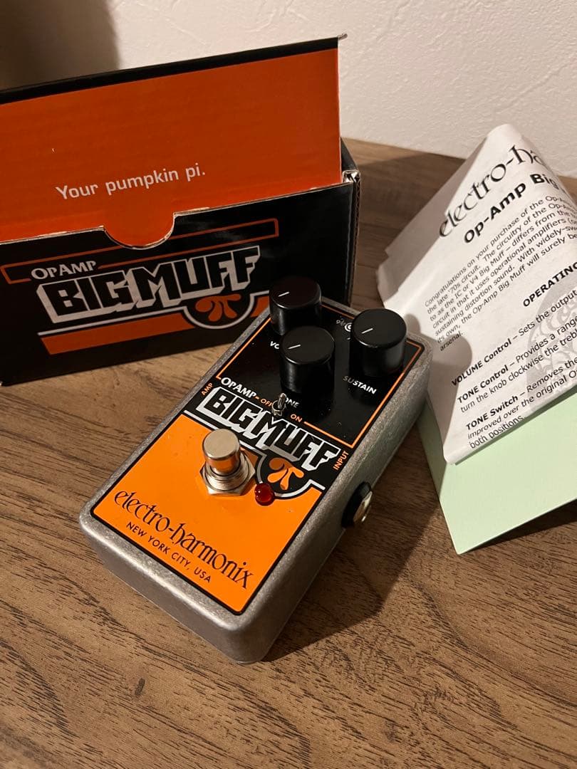 electro-harmonix BIG MUFF OPAMP エレハモ