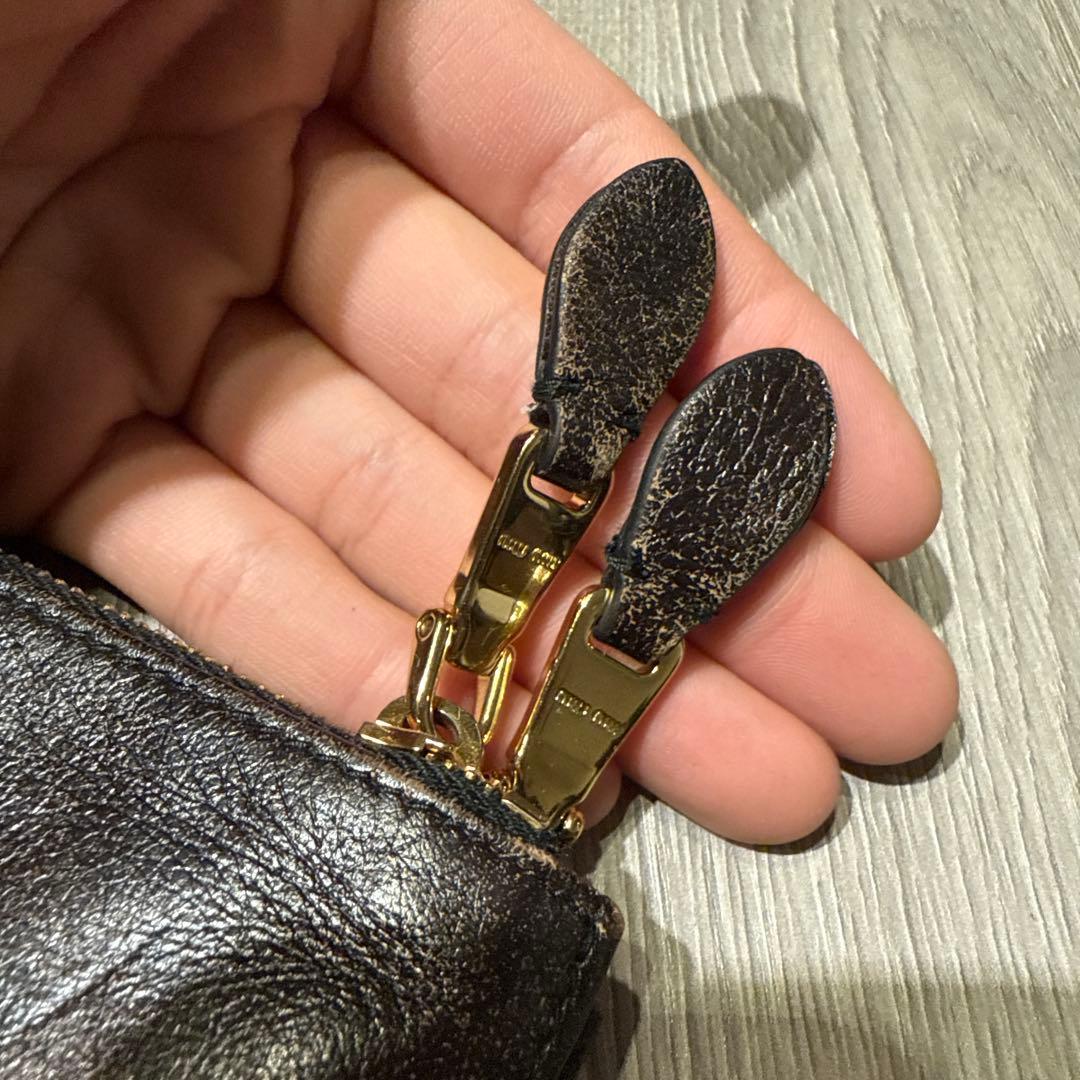 miumiu ナッパレザー 財布