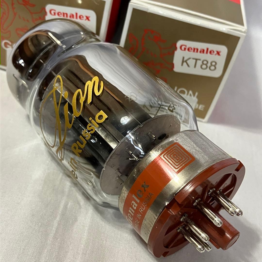 GOLDLION KT88 マッチドペア 真空管 2本セット 6550