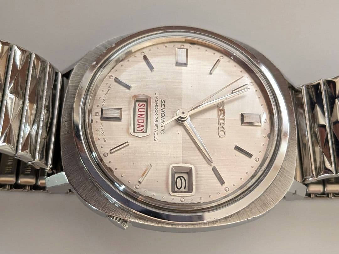 セイコーマチック 6206ー8150 ２６石 自動巻 稼働