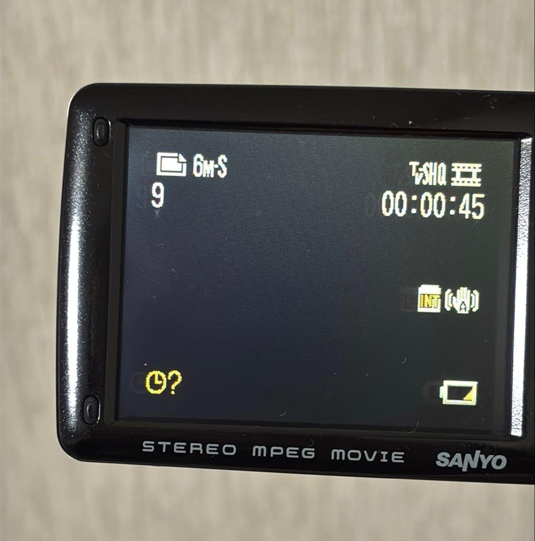 ［起動確認済］SANYO Xacti 6メガピクセル デジタルムービーカメラ