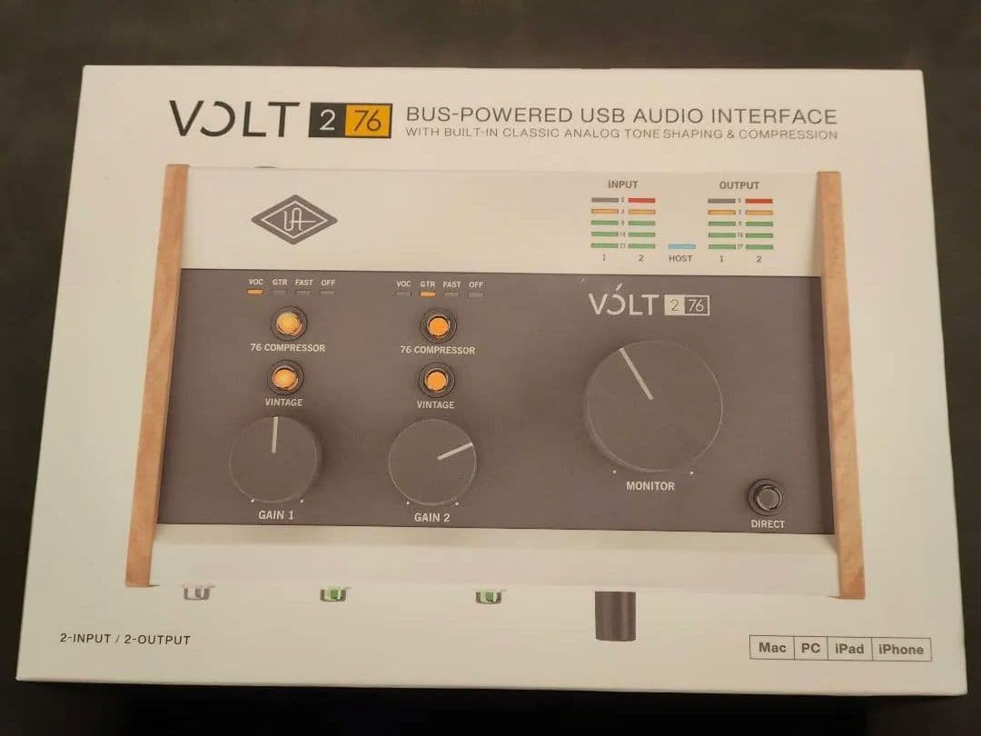 VOLT 276 USBオーディオインターフェイス　UAD