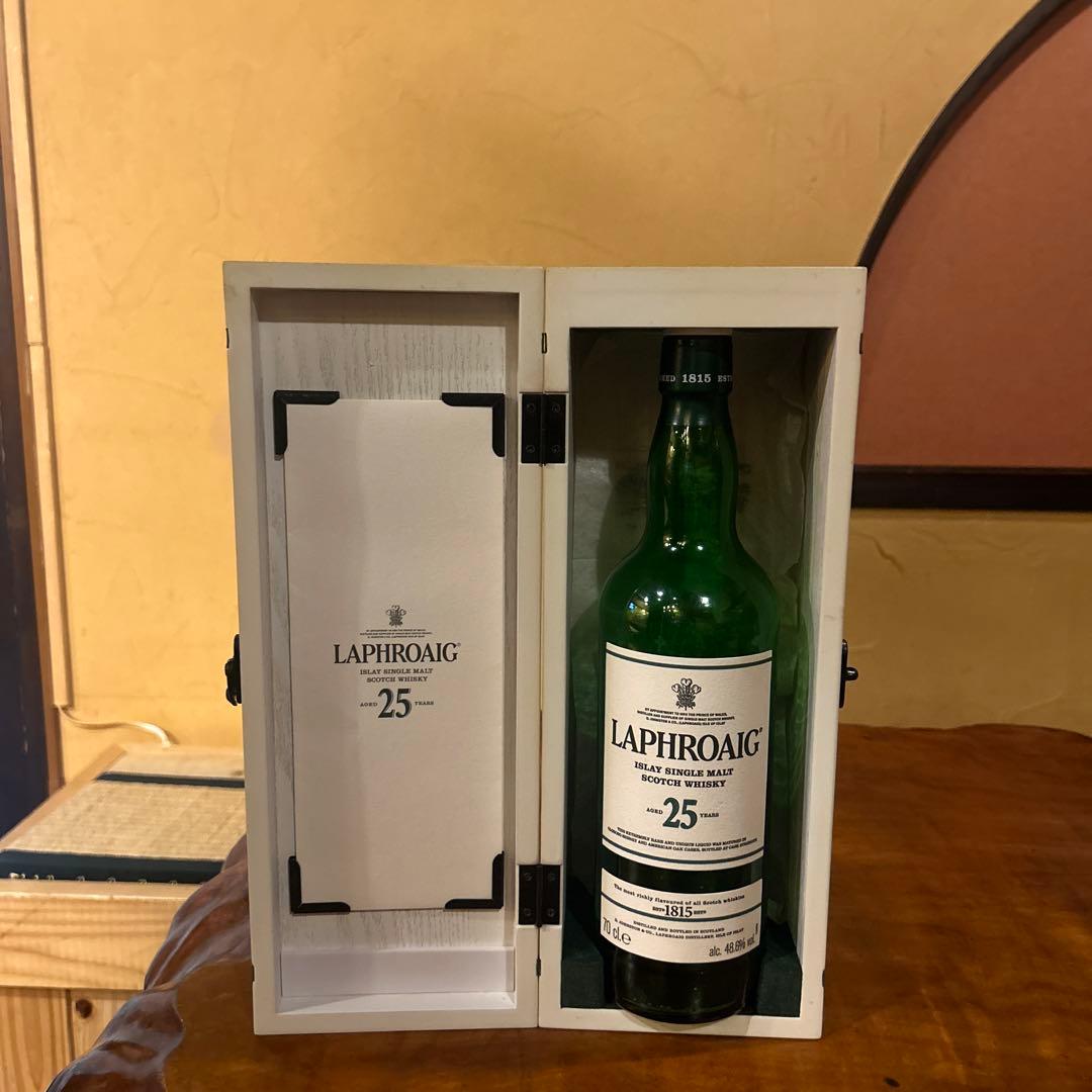 空瓶、LAPHROAIG25年