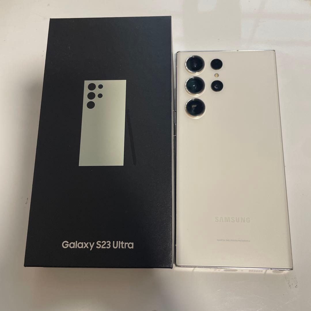 Samsung Galaxy S23 Ultra ホワイト