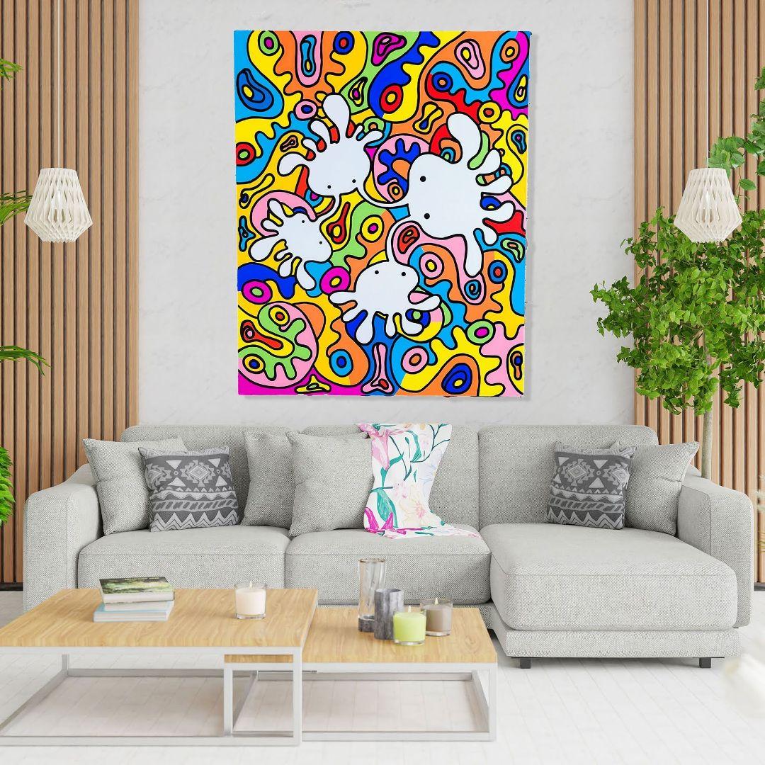 ★鈴木哲也★F100(1620×1300mm)アクリル原画★送料無料#0062