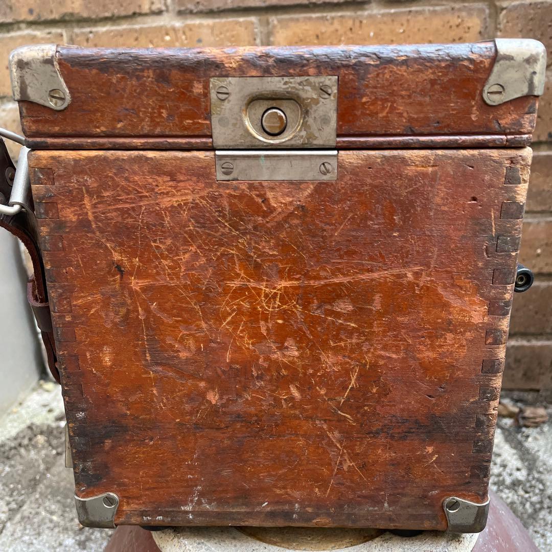 国鉄廃品 鉄道廃品 移動式磁石電話機　レトロ携帯電話機　国鉄携帯電話機　希少