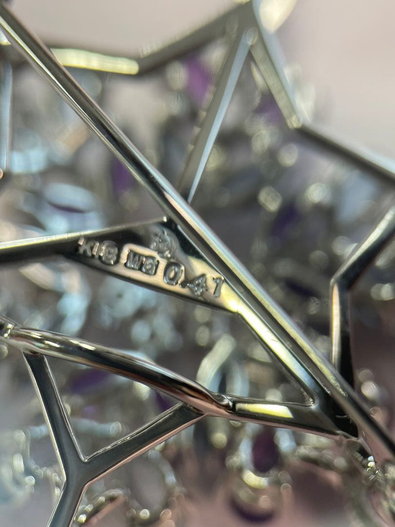 TASAKI 雪の結晶　ブローチ　値下げ‼︎