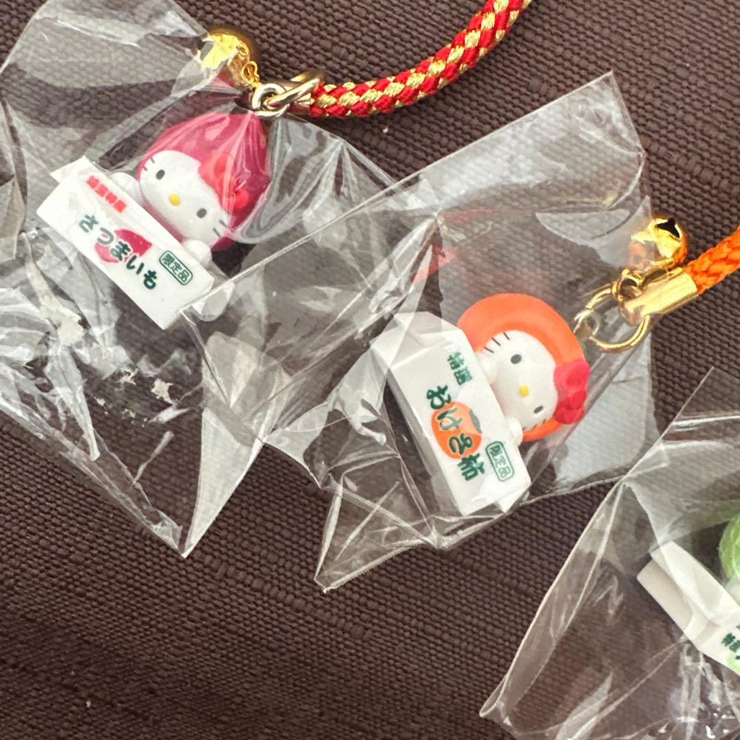 ご当地限定キティ　根付け　5点セット