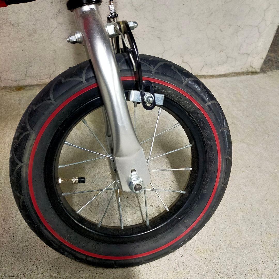 ✨美品へんしんバイク 12インチ レッド 赤　キッズバイク　ストライダー