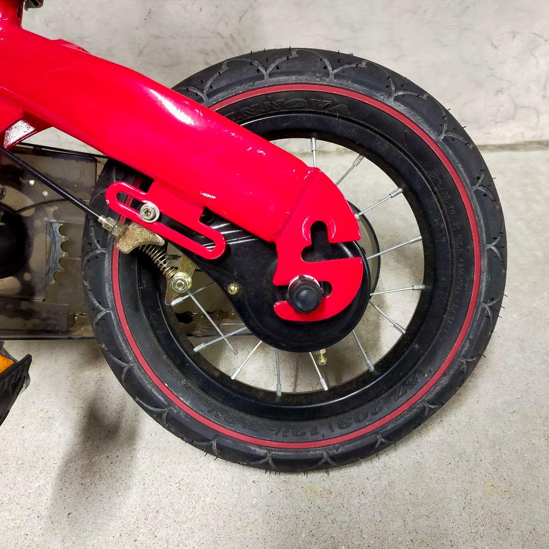 ✨美品へんしんバイク 12インチ レッド 赤　キッズバイク　ストライダー