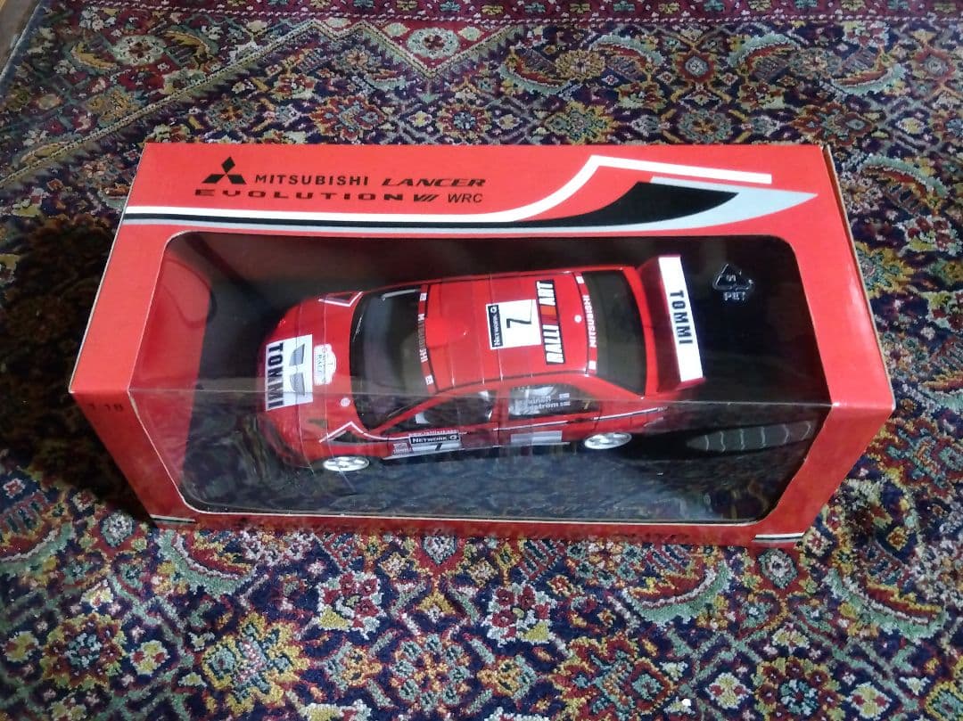 オートアートMitsubishi Lancer Evo.Ⅶ WRC 1:18