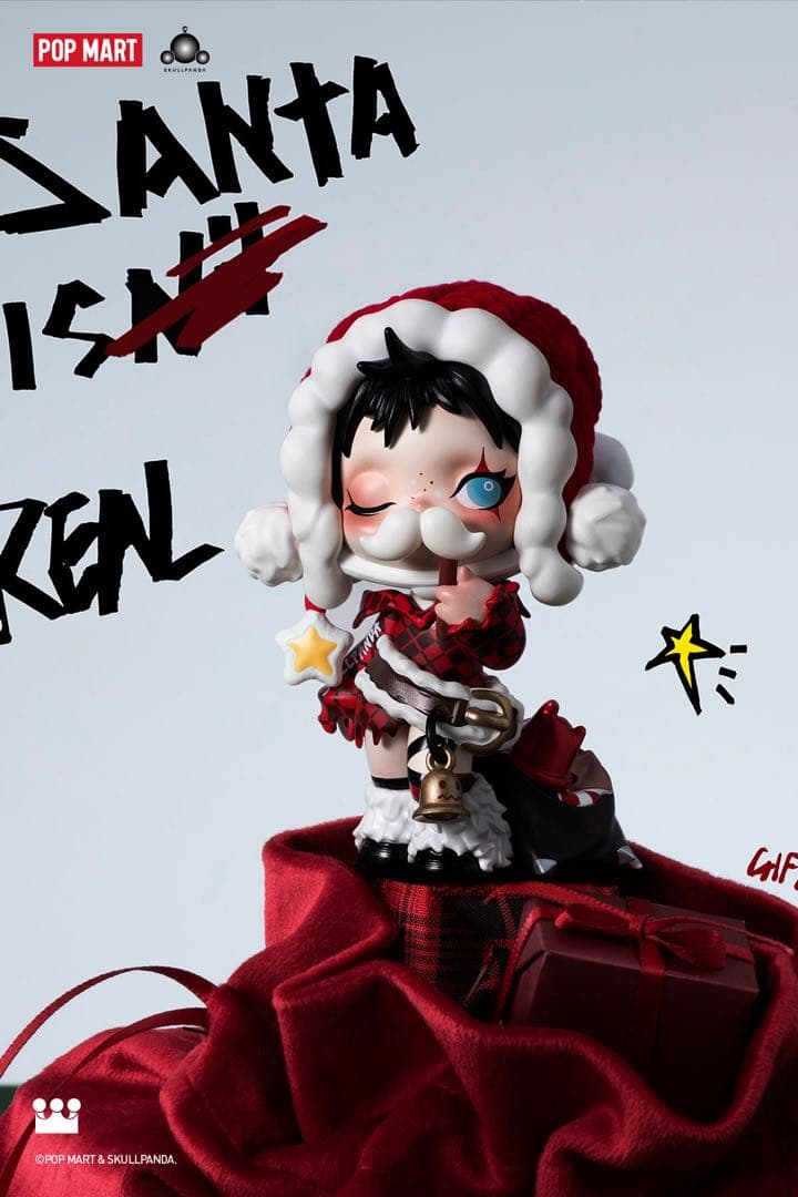 popmart SKULLPANDA クリスマスフィギュア
