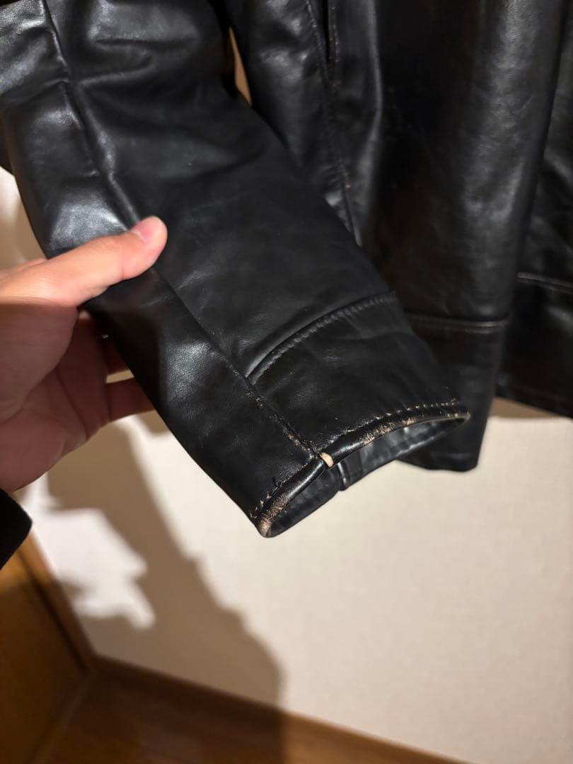 ショット　トラッカージャケット schoott レザージャケット　36サイズ