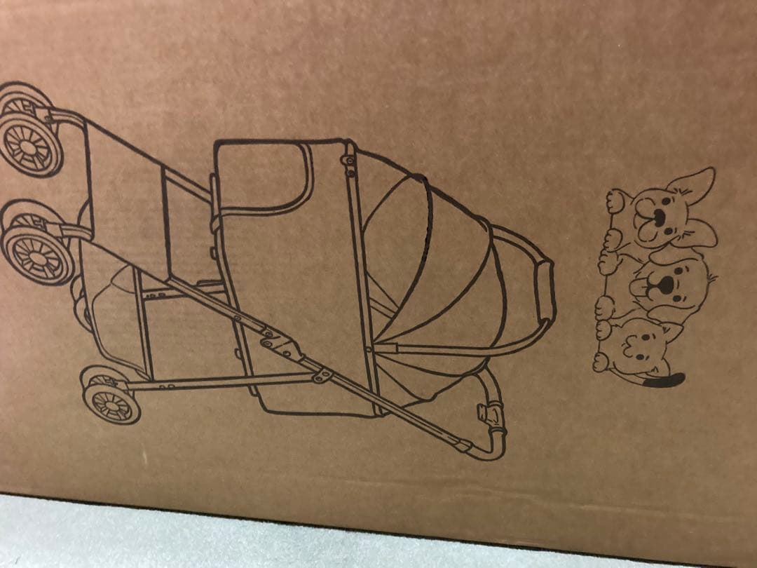 ペットカート 多頭の小型犬&猫 中型犬一匹用