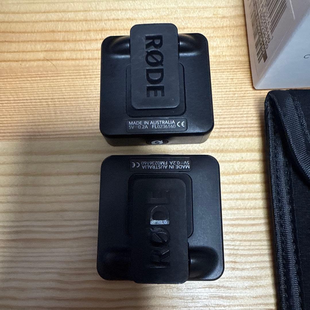 美品 RODE Wireless GO ワイヤレスマイクシステム WIGO