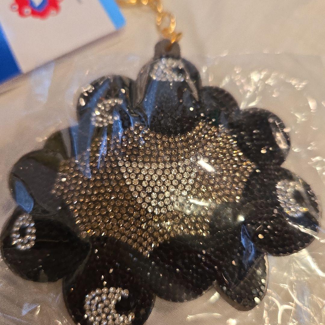 大阪関西万博 EXPO 未使用 新品 黒ミャクミャク キラキラ キーホルダー