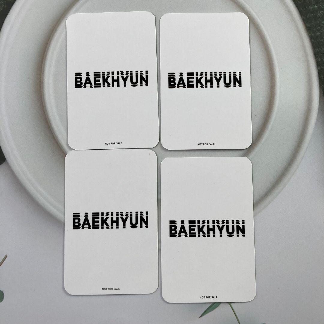 EXO シリアル BAEKHYUN ベッキョン 当選   トレカ 4枚