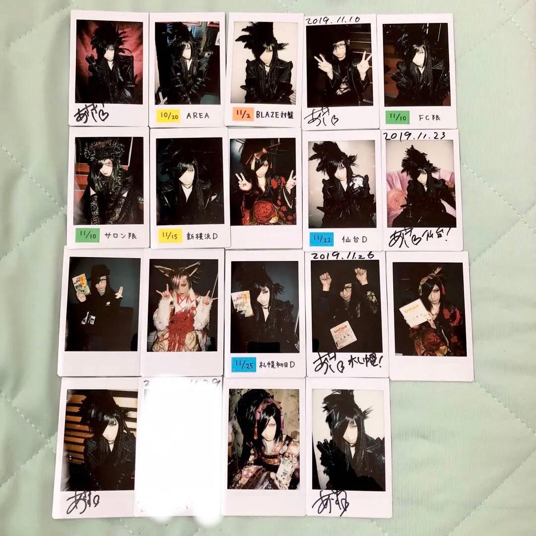 D　ASAGI 浅葱　チェキ　UNCROWNED KING ①　シングル グッズ