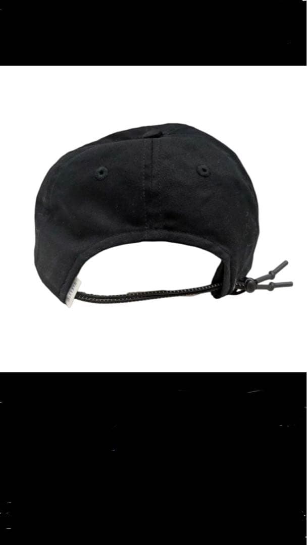 CLESTE 黒 キャップ ロゴ刺繍