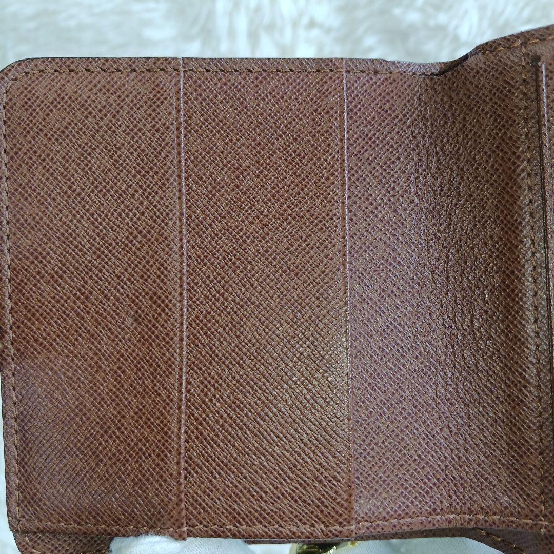 【美品】 ルイヴィトン モノグラム コンパクトジップ 二つ折り財布
