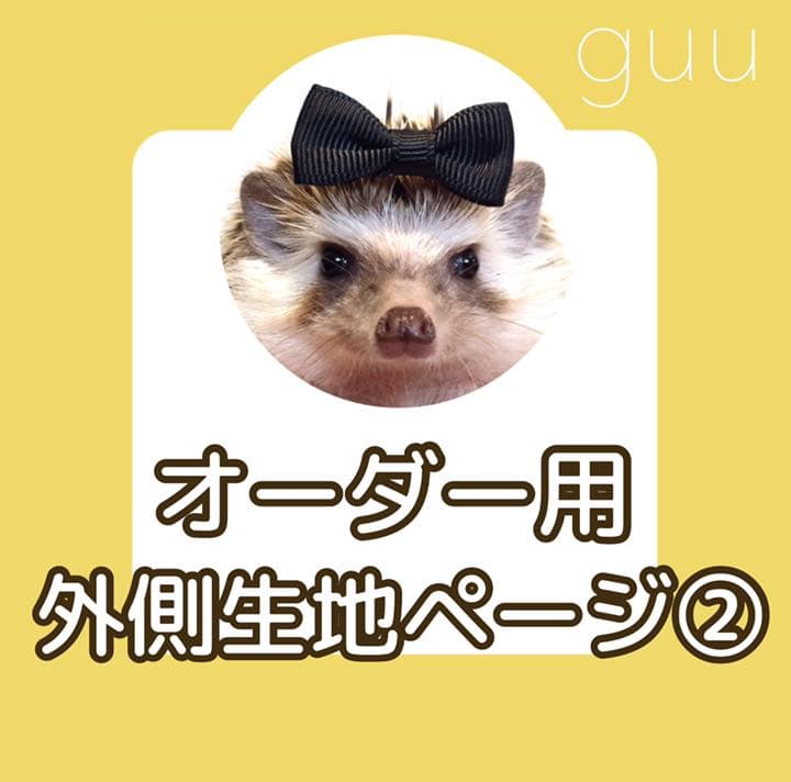 【外側生地ページ②】オーダー用