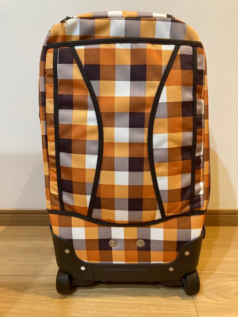 BURTON ローラーパックSS チェック柄 3wayキャリーバッグ　中古品