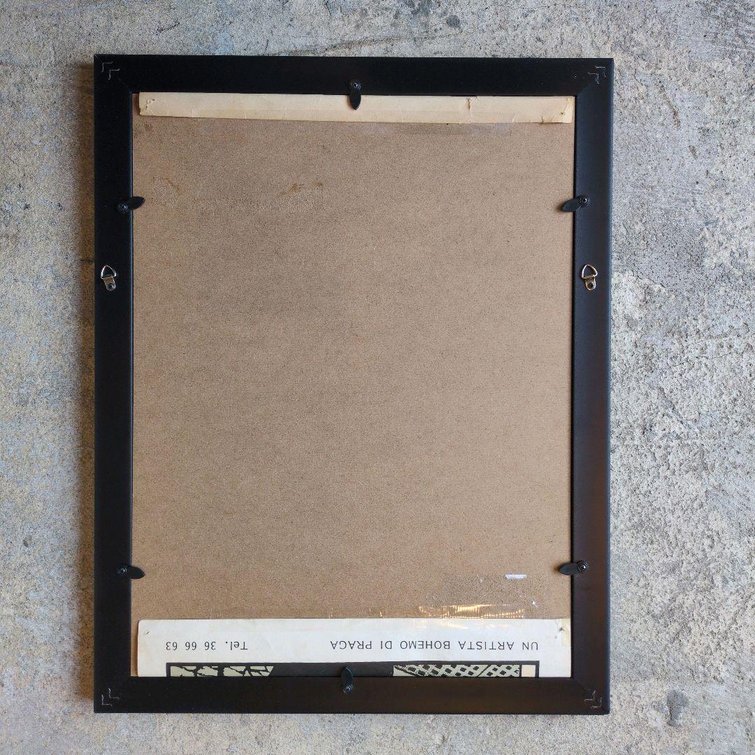 レア ヴィンテージポスター Vladimir Pinta ジャズ JAZZ 額装