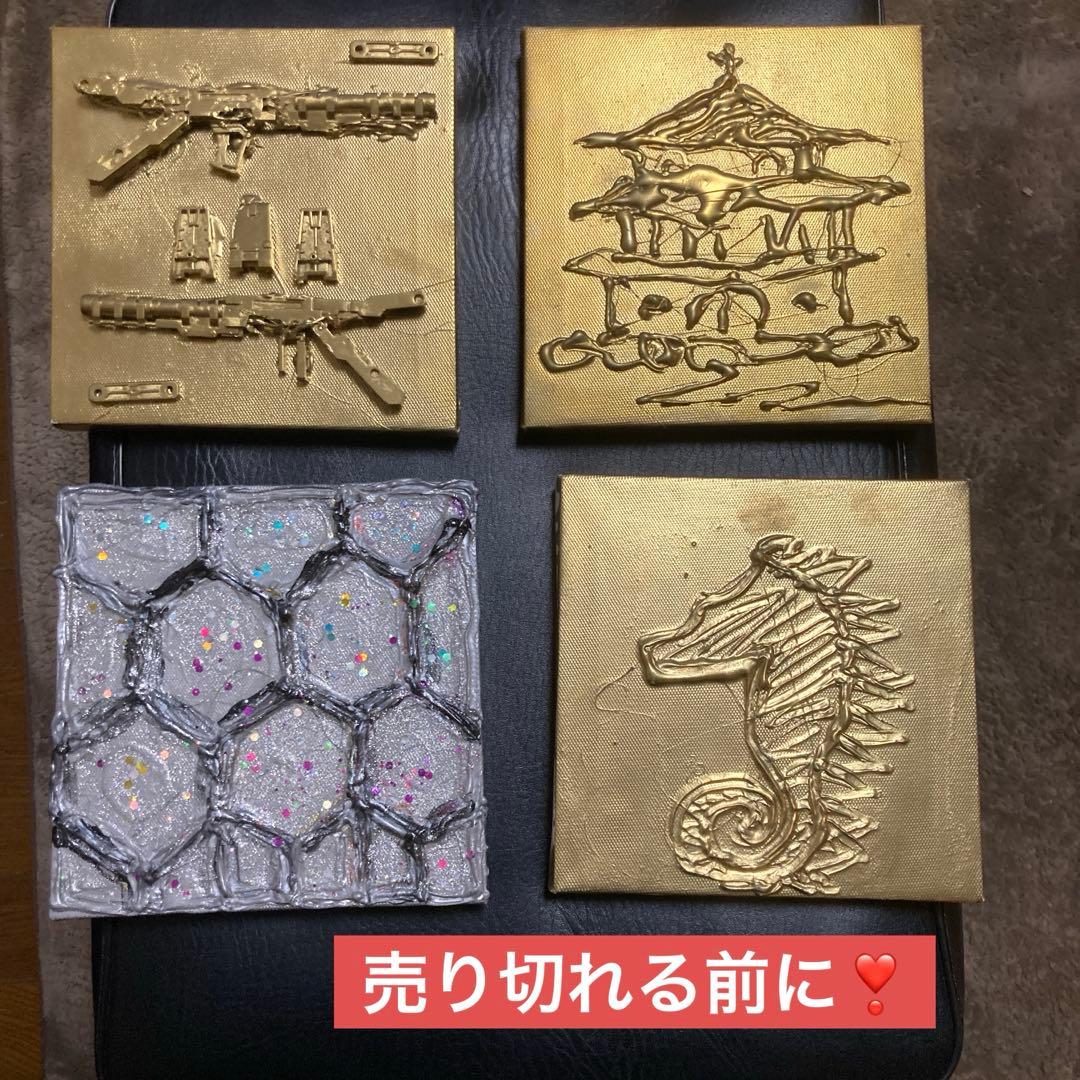 売り切れる前に❗️　【テクスチャーアート】スプレーアート　抽象絵画　現代アート