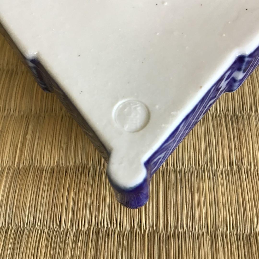 茶道具　香合　開扇香合　味渓窯　永寿作　共箱　S164KG