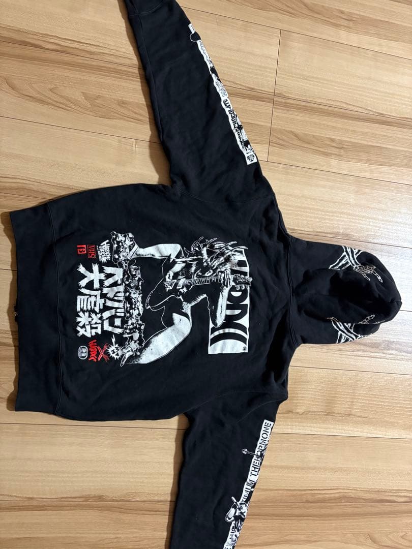 マキシマムザホルモン×ハードコアチョコ 「ヘドバン大虐殺」 コラボパーカー　M