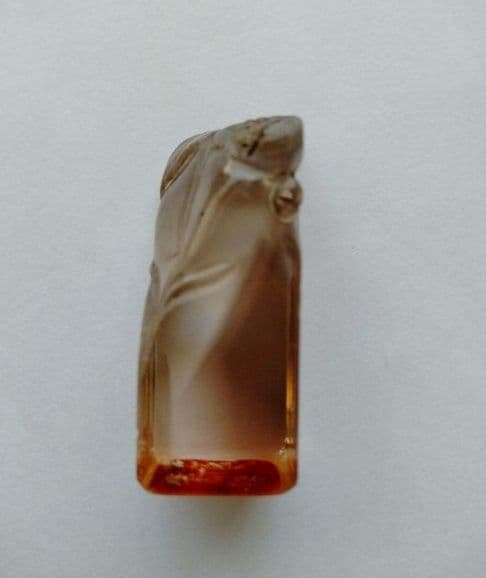 中国骨董　清の時代 貴重天然水晶印鑑 旧蔵した書道篆刻品 希少価値が高い高級印材