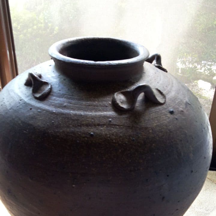 桃山時代備前焼4耳壺