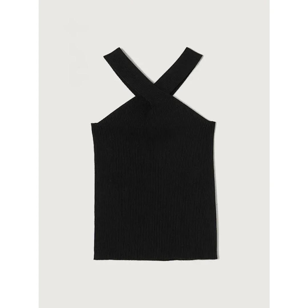 【新品未使用】anuans♡ツイストホルターネックニットトップス