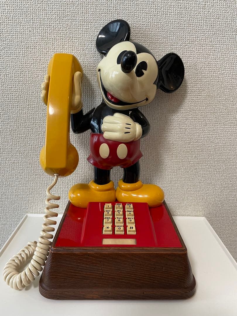ミッキーマウス　電話機