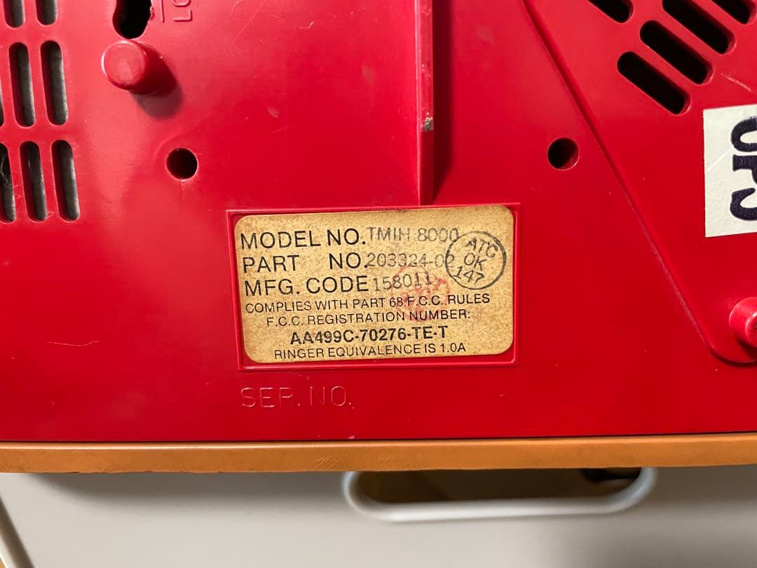 ミッキーマウス　電話機