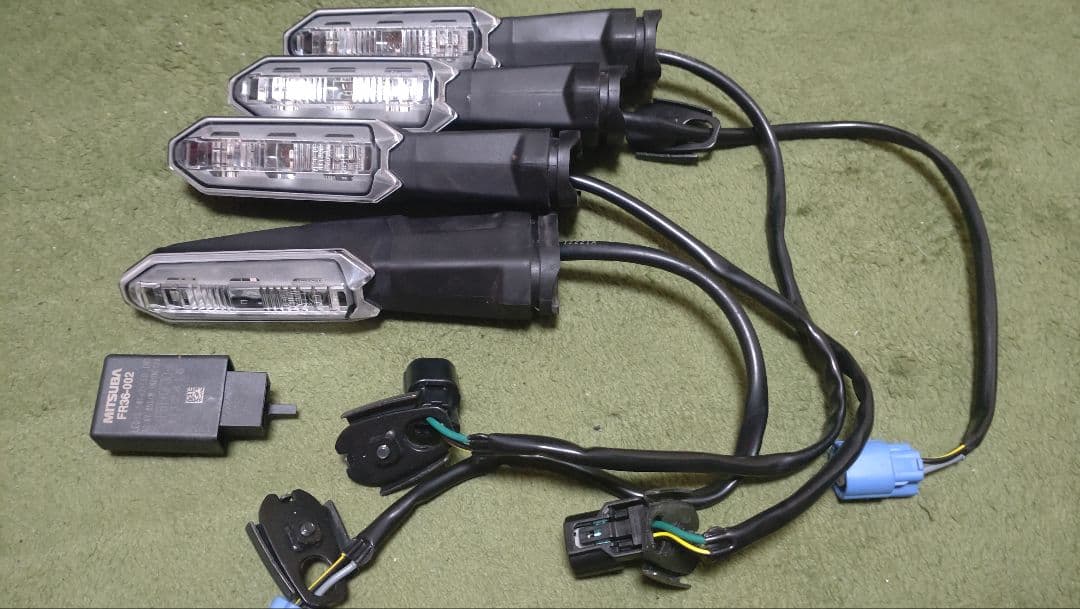 z900rs 純正ウィンカー 4個セット 純正リレー付