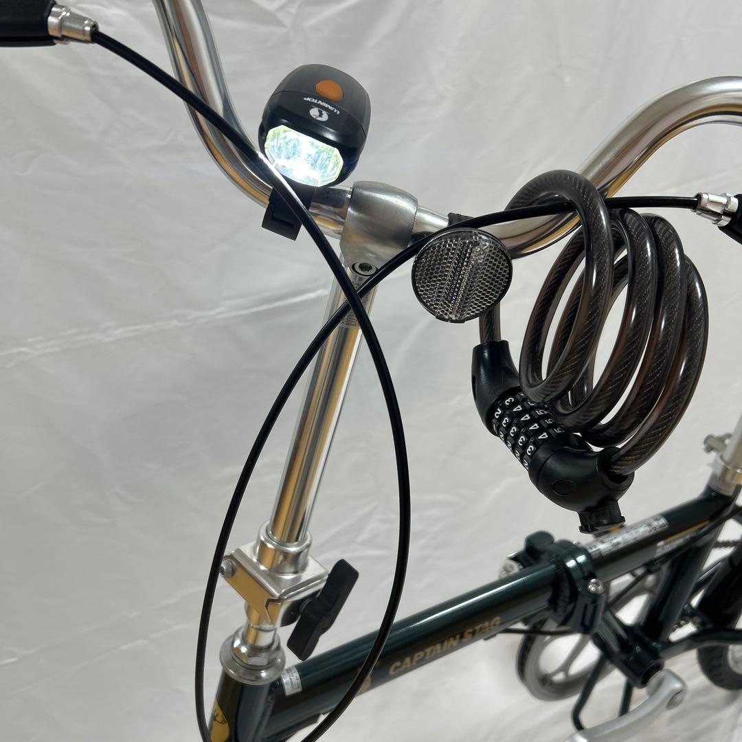 折り畳み自転車　キャプテンスタッグ　16インチ　 おまけ多数